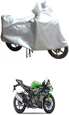 Shinestudios Two Wheeler Cover for Kawasaki(Silver)