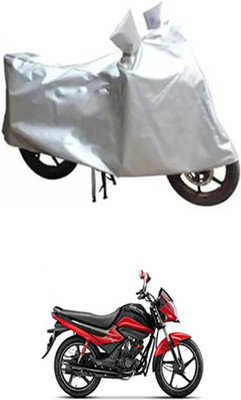 Auto Track Two Wheeler Cover for Hero(Silver)