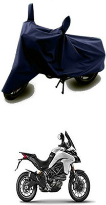 Auto Track Two Wheeler Cover for Ducati(Multistrada, Blue)