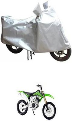 Shinestudios Two Wheeler Cover for Kawasaki(Silver)