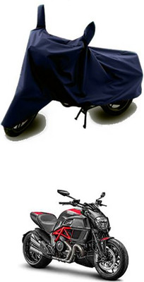 Kavach Two Wheeler Cover for Ducati(Blue)