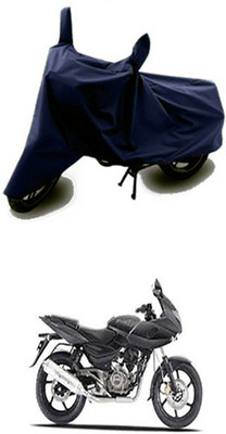 Auto Track Two Wheeler Cover for Bajaj(Blue)