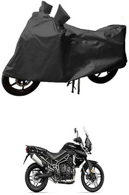 THE REAL ARV Two Wheeler Cover for Triumph(Tiger 800 XR, Grey)