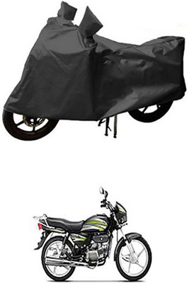 Auto Track Two Wheeler Cover for Hero(Grey)