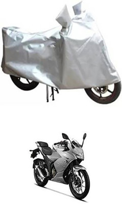 Auto Track Two Wheeler Cover for Suzuki(Silver)