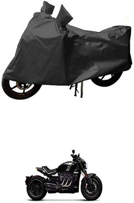 APNEK Two Wheeler Cover for Triumph(Grey)
