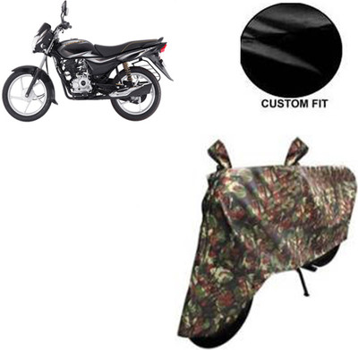 RPSENTTERPR Waterproof Two Wheeler Cover for Bajaj(Platina 100 DTS-i, Multicolor)