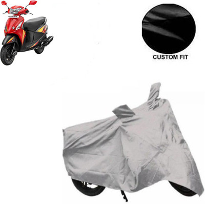 RPSENTTERPR Waterproof Two Wheeler Cover for Hero(Pleasure, Silver)