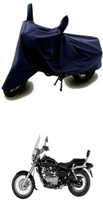 Auto Track Two Wheeler Cover for Bajaj(Blue)