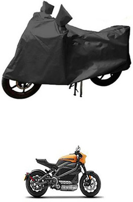 Auto Track Two Wheeler Cover for Harley Davidson(Grey)