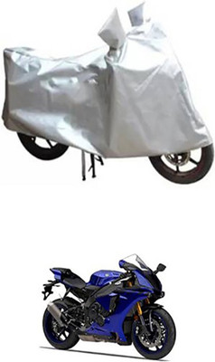 Auto Track Two Wheeler Cover for Yamaha(YZF R1, Silver)