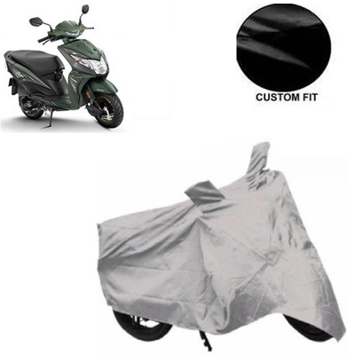 RPSENTTERPR Waterproof Two Wheeler Cover for Honda(Deo, Silver)