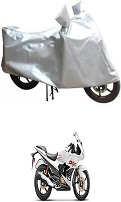 Auto Track Two Wheeler Cover for Hero(Karizma ZMR, Silver)