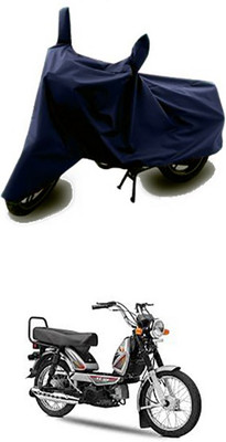 Shinestudios Two Wheeler Cover for TVS(Blue)