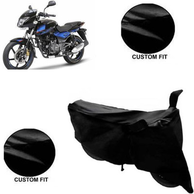 RPSENTTERPR Waterproof Two Wheeler Cover for Bajaj(Pulsar 150 DTS-i, Black)