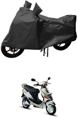 Auto Track Two Wheeler Cover for Hero(E Sprint, Grey)