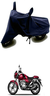 Auto Track Two Wheeler Cover for Bajaj(V 150, Blue)