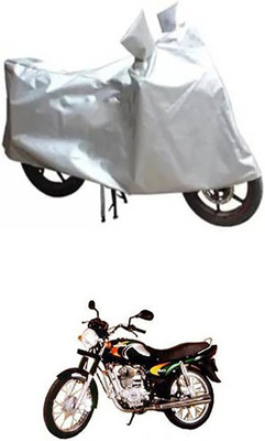 Shinestudios Two Wheeler Cover for Bajaj(Silver)