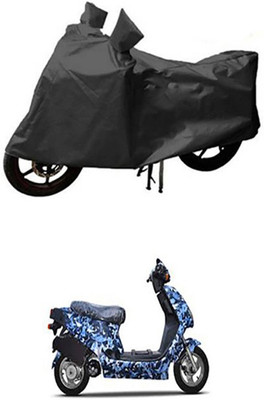 Auto Track Two Wheeler Cover for Hero(Grey)