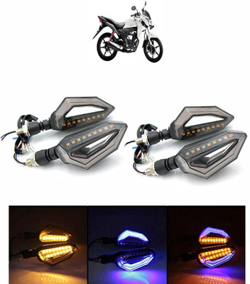 Vagary Side LED Indicator Light for Honda CB Twister(Blue, Yellow)