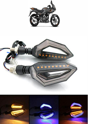 Vagary Side LED Indicator Light for Bajaj Pulsar 180 DTS-i(Blue, Yellow)