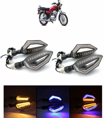 Vagary Side LED Indicator Light for Yamaha RX 100(Blue, Yellow)