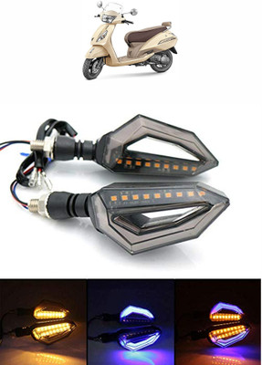 Vagary Side LED Indicator Light for TVS Jupiter(Blue, Yellow)