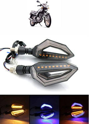 Vagary Side LED Indicator Light for TVS Fiero(Blue, Yellow)