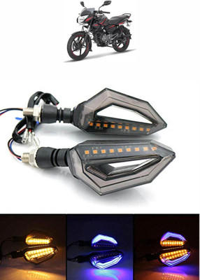 Vagary Side LED Indicator Light for Bajaj Pulsar 135 LS(Blue, Yellow)