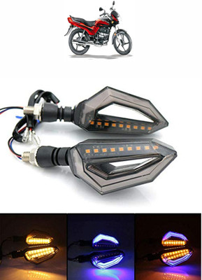 Vagary Side LED Indicator Light for Hero Passion Plus(Blue, Yellow)
