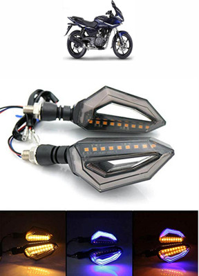 Vagary Side LED Indicator Light for Bajaj Pulsar 220(Blue, Yellow)