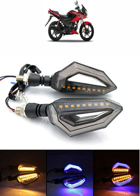 Vagary Side LED Indicator Light for Honda CBF Stunner(Blue, Yellow)