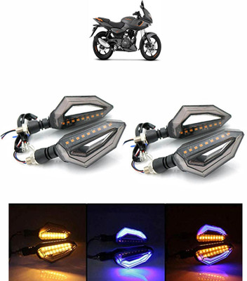 Vagary Side LED Indicator Light for Bajaj Pulsar 180 DTS-i(Blue, Yellow)