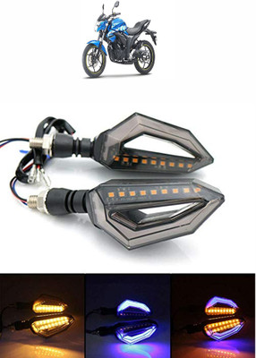 Vagary Side LED Indicator Light for Suzuki Gixxer(Blue, Yellow)