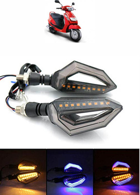 Vagary Side LED Indicator Light for Mahindra Duro(Blue, Yellow)