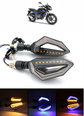 VAGARY Side LED Indicator Light for Bajaj Pulsar 150 DTS-i(Blue, Yellow)