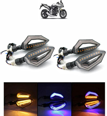 Vagary Side LED Indicator Light for Honda CBF 150(Blue, Yellow)