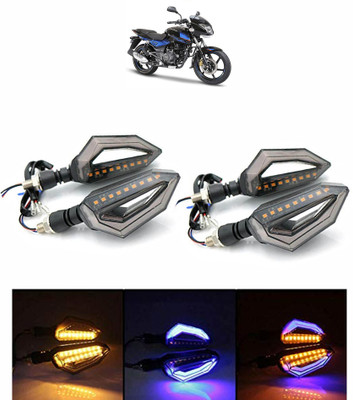 Vagary Side LED Indicator Light for Bajaj Pulsar 150 DTS-i(Blue, Yellow)