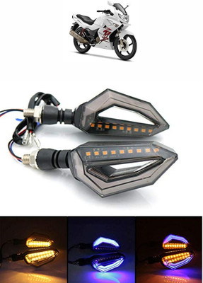 Vagary Side LED Indicator Light for Hero Karizma(Blue, Yellow)