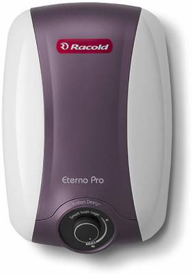 Racold 25 L Storage Water Geyser (Eterno Pro SP 25 L With Free Installation, White and Metallic Violet)