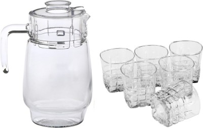 Somil A19 Jug Glass Set(Glass)