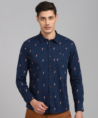 pepe-jeans-men-printed-casual-blue-shirt-1
