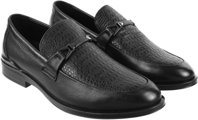 MOCHI Mocassin For Men(Black , 5)