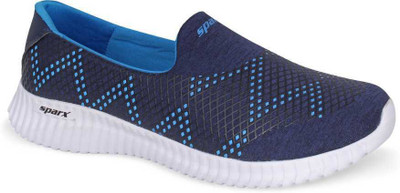 Sparx SL 123 Slip On Sneakers For Women(Navy, Blue , 5)