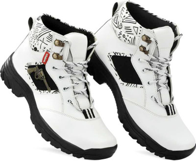 Creer Boots For Men(White , 9)