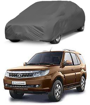 Gromaa Car Cover For Tata Safari Storme (Without Mirror Pockets)(Grey)
