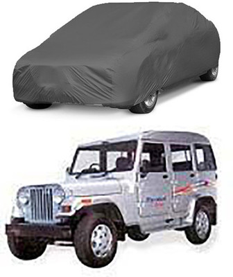Millennium Car Cover For Mahindra Marshal (Without Mirror Pockets)(Grey)