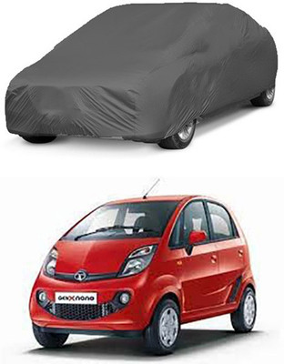 Gromaa Car Cover For Tata Nano Genx (Without Mirror Pockets)(Grey)