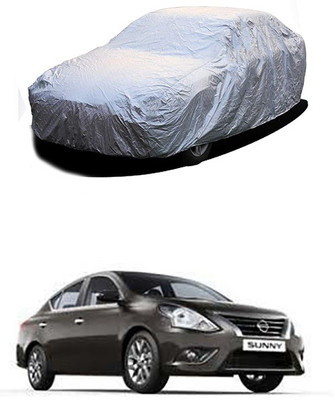 Gromaa Car Cover For Nissan Sunny (Without Mirror Pockets)(Silver)