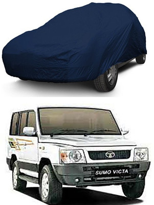 Millennium Car Cover For Tata Sumo Victa (Without Mirror Pockets)(Blue)